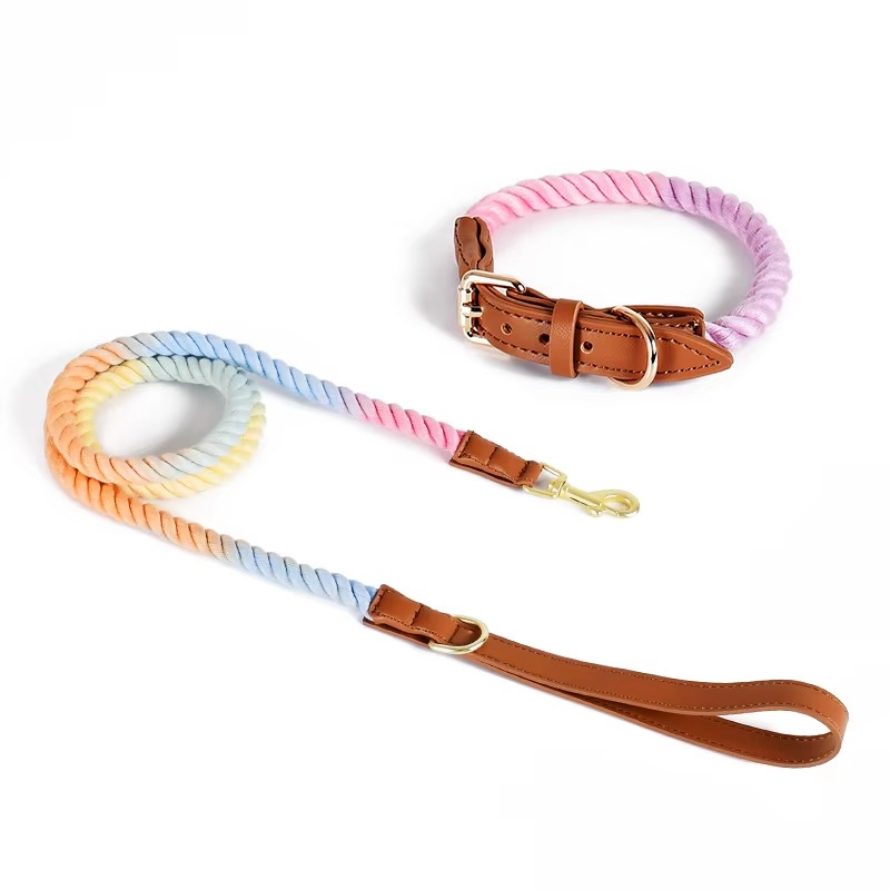 No Pull Dog Harness - ชุดสายจูงและปลอกคอสุนัขสุดหรูแบบขายส่ง ปรับได้ ป้องกันการดึง สายรัดอกและสายจูงแบบปรับได้ ชุดอุปกรณ์พาสัตว์เลี้ยงเดินเล่น