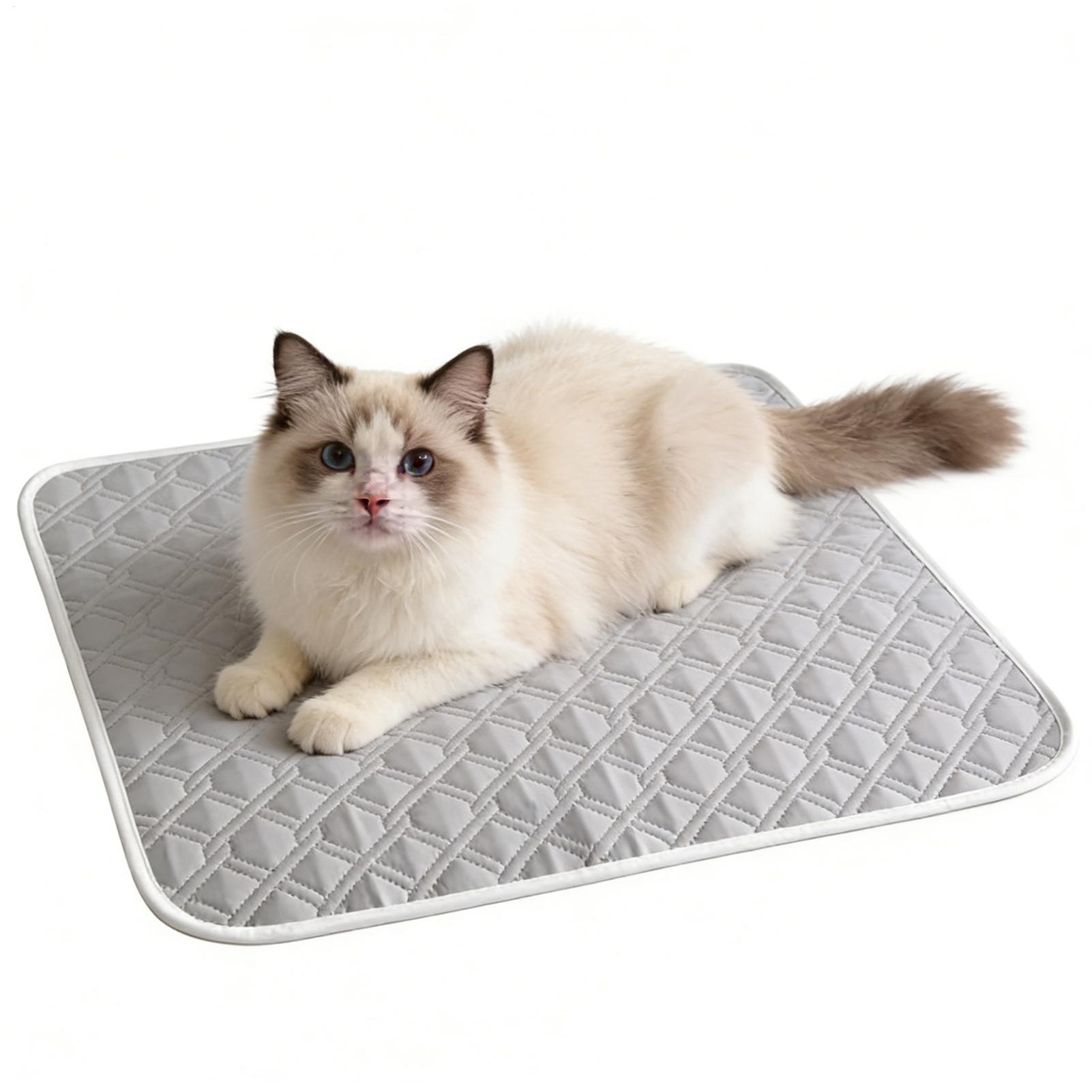 Calming Dog Bed - แผ่นรองทำความเย็นสำหรับสุนัขและแมว ซับเหงื่อ ขนาด 45x35 ซม. นุ่มสบาย
