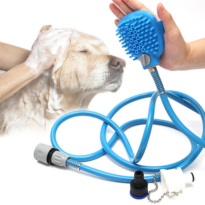 Pet Supplies Wholesale - อุปกรณ์กรูมมิ่งสัตว์เลี้ยงแบบกำหนดเองขายส่งโดยตรงจากโรงงานปี 2025 แปรงอาบน้ำนวดยางสำหรับสุนัขและแมว