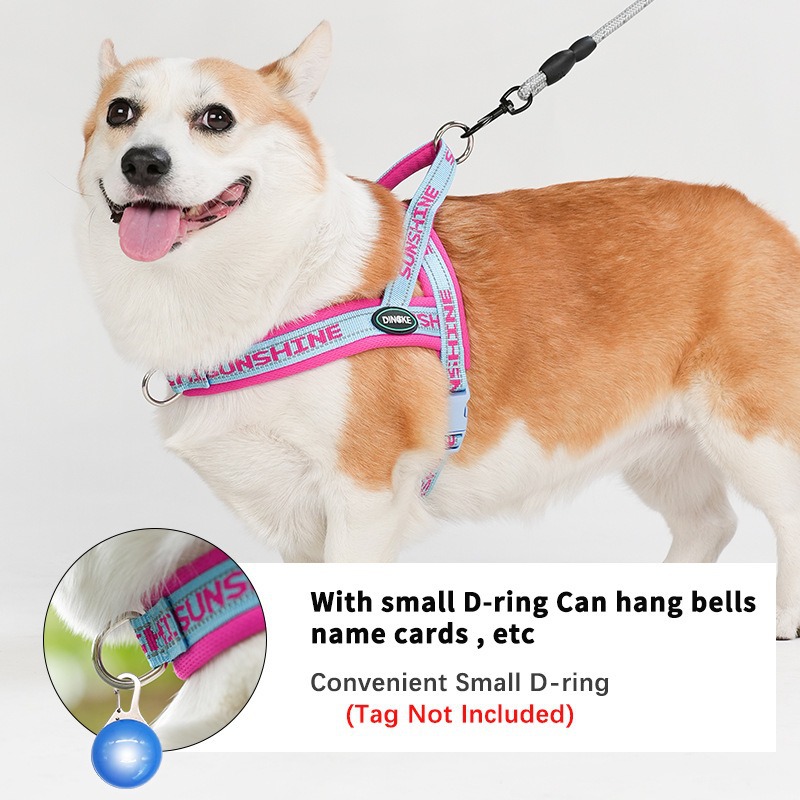 สายรัดอกสุนัขแบบสะท้อนแสง ป้อง - No Pull Dog Harness บทวิจารณ์และราคา