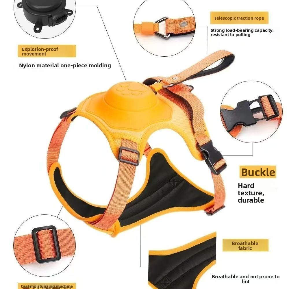 สายจูงสุนัขแบบรัดอกพร้อมสายรัด - No Pull Dog Harness บทวิจารณ์และราคา