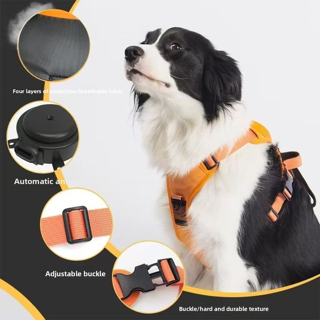 สายจูงสุนัขแบบรัดอกพร้อมสายรัด - No Pull Dog Harness บทวิจารณ์และราคา
