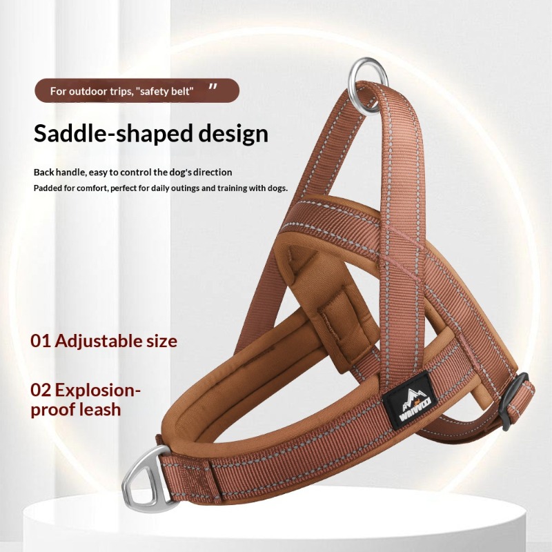 สายรัดสุนัขแบบยุทธวิธี ไม่ดึง  - No Pull Dog Harness บทวิจารณ์และราคา