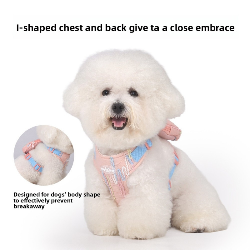 ชุดสายจูง ปลอกคอ และชุดสายรัดอ - No Pull Dog Harness บทวิจารณ์และราคา