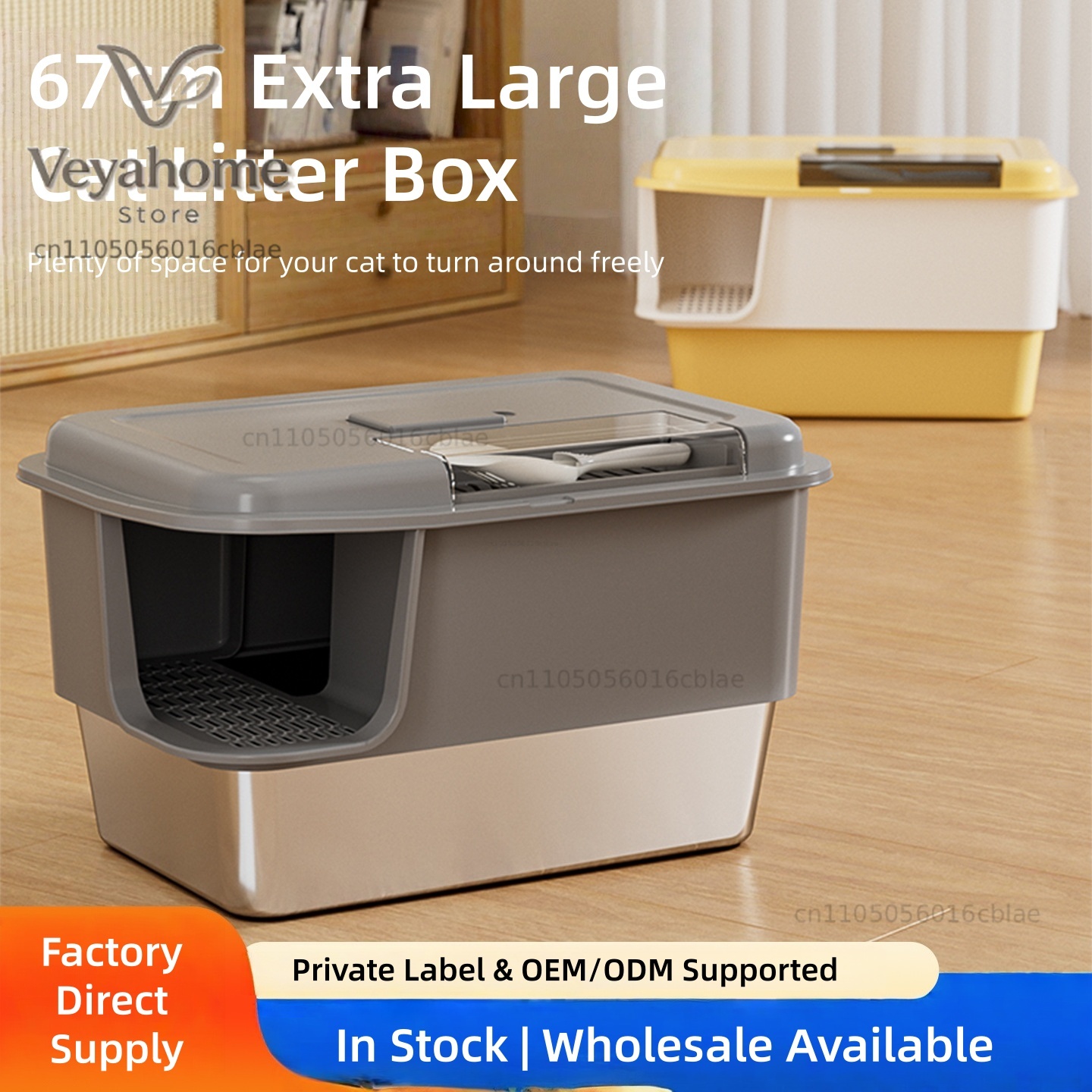 กระบะทรายแมวขนาดใหญ่ ทำความสะอ - Pet Supplies Wholesale บทวิจารณ์และราคา