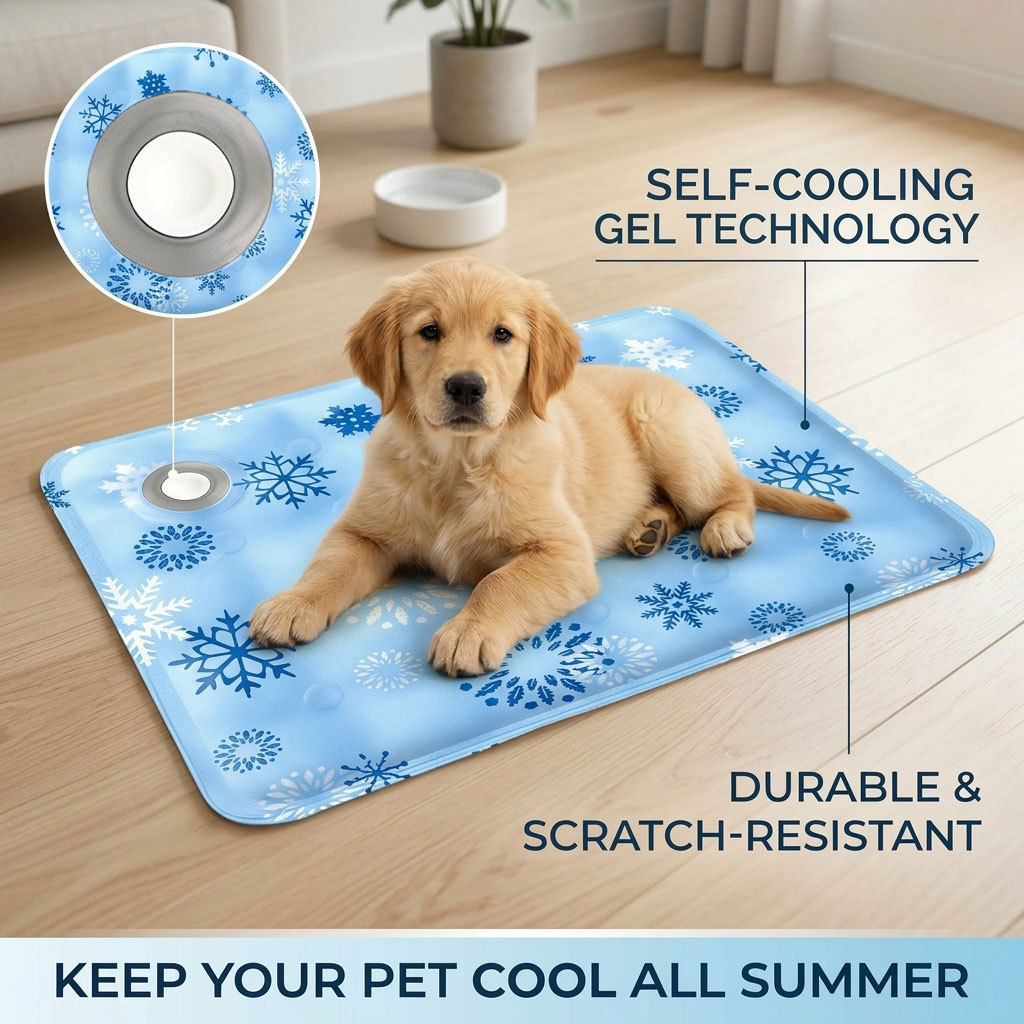 แผ่นรองสัตว์เลี้ยงสำหรับฤดูร้อ - Pet Supplies For Dogs บทวิจารณ์และราคา