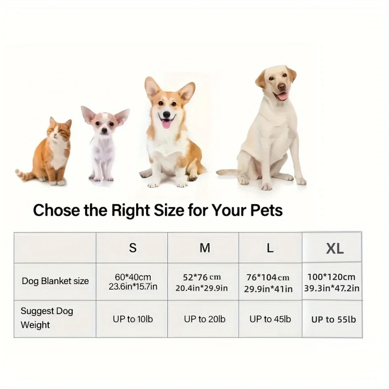 3PCS Soft Fluffy ผ้าห่มสัตว์เล - Pet Supplies For Dogs บทวิจารณ์และราคา
