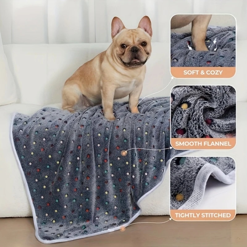 3PCS Soft Fluffy ผ้าห่มสัตว์เล - Pet Supplies For Dogs บทวิจารณ์และราคา