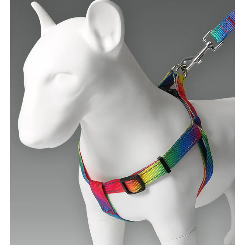 ชุดสายจูงสุนัขสีรุ้ง Zhenjia ช - No Pull Dog Harness บทวิจารณ์และราคา